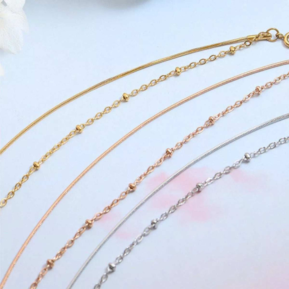 Titanium Steel Double Layered Bracelet - Trendsi - Flyclothing LLC