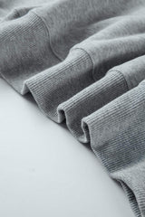 Round Neck Long Sleeve Sweatshirt - Trendsi - Flyclothing LLC