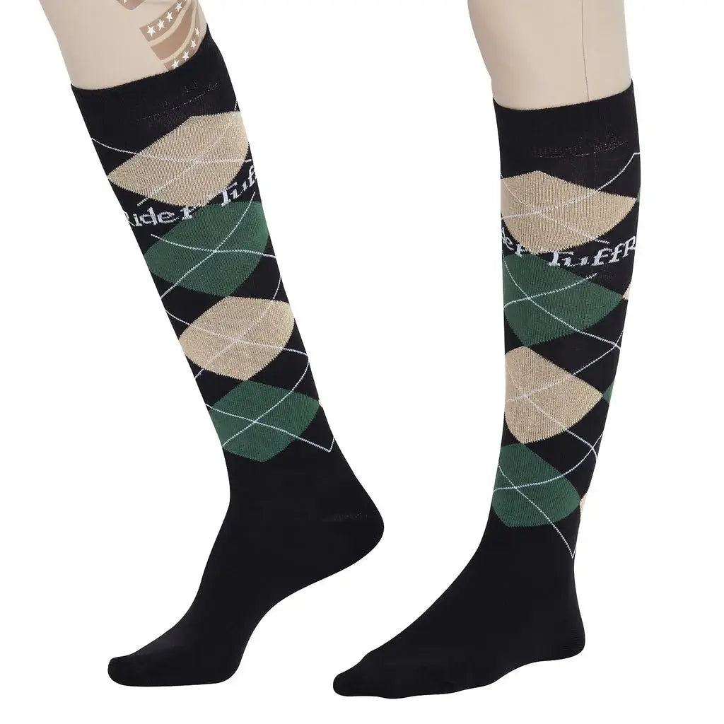 TuffRider Argyle Knee Hi Socks - Breeches.com - Flyclothing LLC