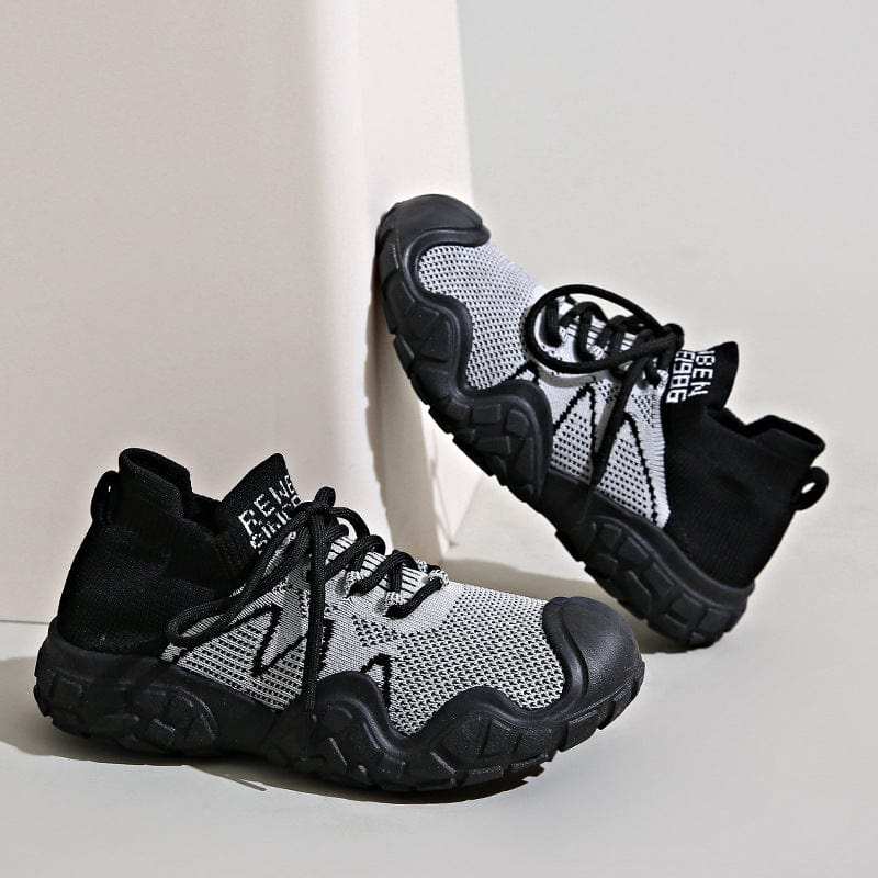 Contrast Mesh Platform Athletic - Trendsi - Flyclothing LLC