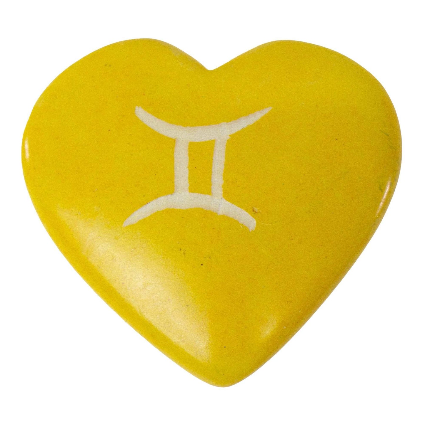 Zodiac Soapstone Hearts, Pack of 5: GEMINI - SMOLArt - Flyclothing LLC