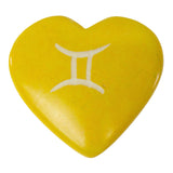Zodiac Soapstone Hearts, Pack of 5: GEMINI - SMOLArt - Flyclothing LLC