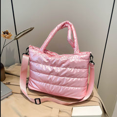 PU Leather Detachable Strap Crossbody Bag - Trendsi