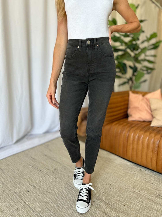RFM Full Size High Rise Tummy Control Skinny Jeans - Trendsi - Flyclothing LLC