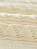 Openwork Round Neck Long Sleeve Sweater Dress - Trendsi - Flyclothing LLC