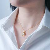 2 Carat Moissanite 925 Sterling Silver Pendant Necklace - Trendsi - Flyclothing LLC