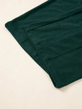 Corduroy V Neck Patched Pocket Sleeveless Jumpsuit - Trendsi - Flyclothing LLC
