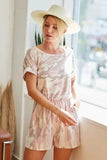 BiBi Camo Print French Terry Romper with Side Pockets - Trendsi - Flyclothing LLC