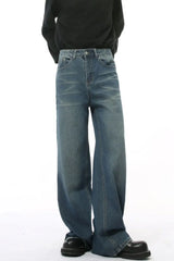 Wide Leg Pocketed Jeans - Trendsi - Flyclothing LLC