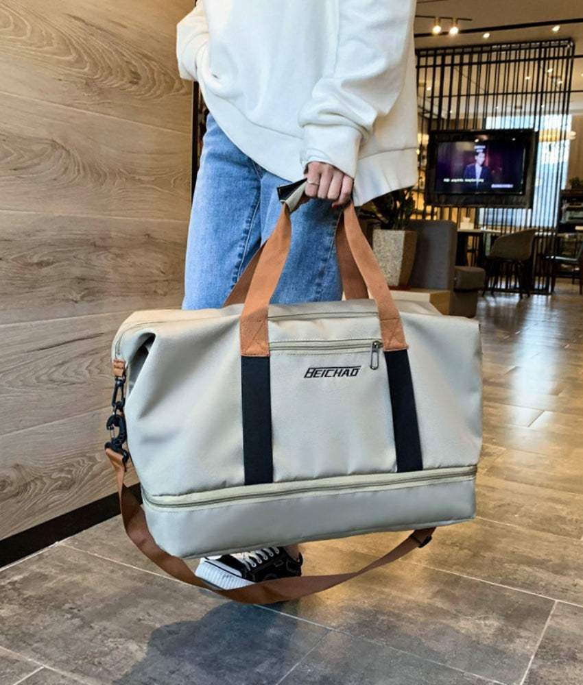 Oxford Cloth Oversize Travel Bag - Trendsi - Flyclothing LLC