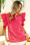 BiBi Mineral Washed Terry Top - Trendsi - Flyclothing LLC