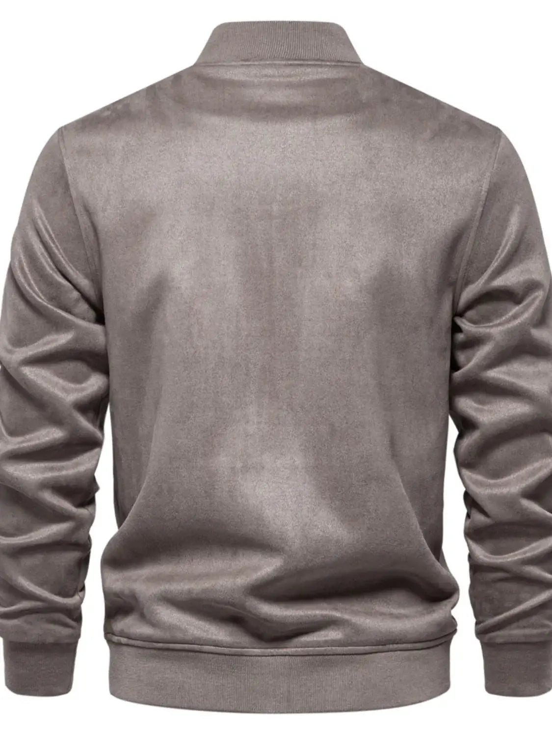 Men's Baseball Collar Snap Down Jacket - Trendsi - Flyclothing LLC