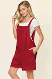 Double Take Full Size Texture Sleeveless Romper - Trendsi - Flyclothing LLC