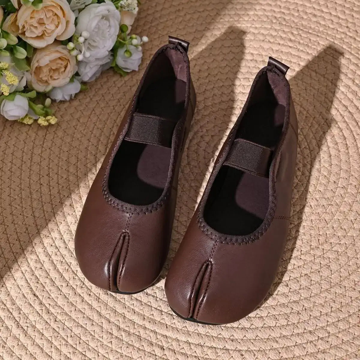 Split-Toe Slip-Ons - Trendsi - Flyclothing LLC