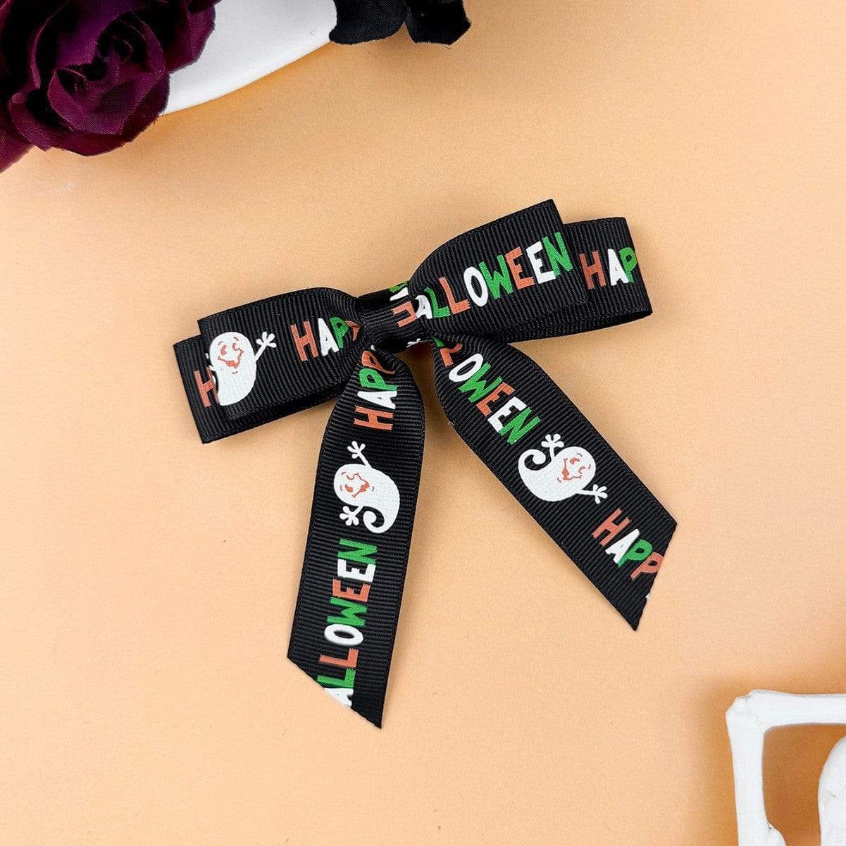 2-Piece Polyester Bow Hair Clip - Trendsi - Flyclothing LLC