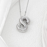 Copper Bubble Letter Pendant Necklace - Trendsi - Flyclothing LLC