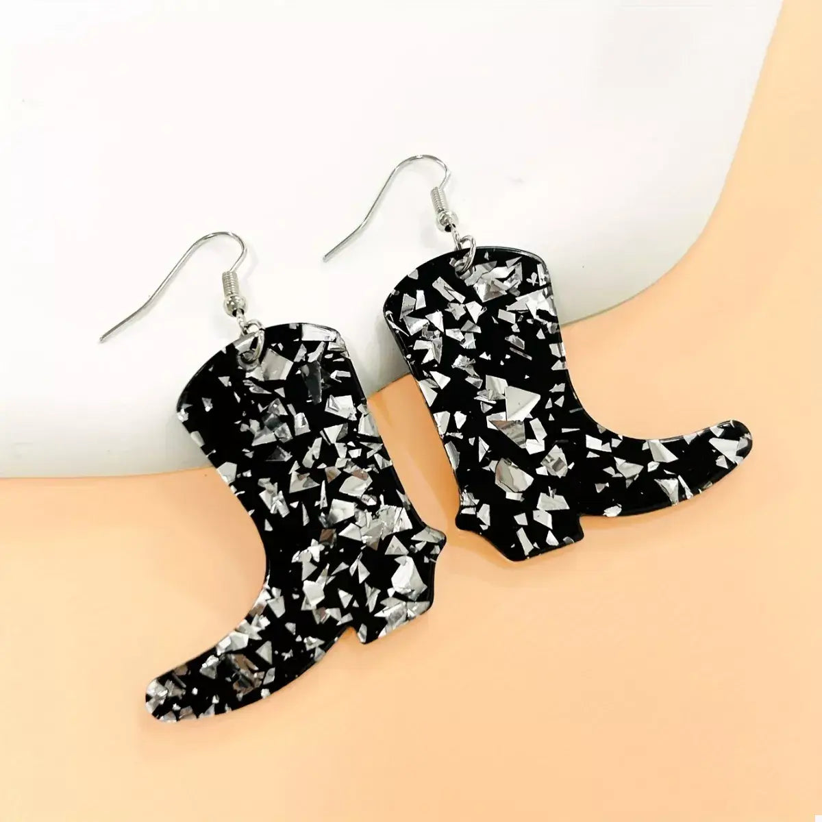 Cowboy Boot Dangle Earrings - Trendsi - Flyclothing LLC