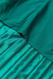 Elastic Waist Pleated Midi Skirt - Trendsi - Flyclothing LLC