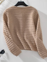 BUtton Up Long Sleeve Cardigan - Trendsi - Flyclothing LLC