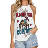 Baha Ranch Make America Cowboy Again Rodeo Tank - Baha Ranch Western Wear - Flyclothing LLC