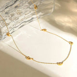 18K Gold-Plated Necklace - Trendsi - Flyclothing LLC
