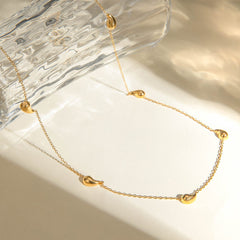 18K Gold-Plated Necklace - Trendsi