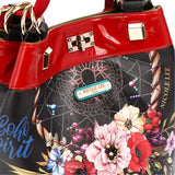 Nicole Lee USA Flower Pattern Adjustable Strap Backpack Bag - Trendsi - Flyclothing LLC