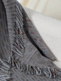 Fringe Open Front Half Sleeve Poncho - Trendsi