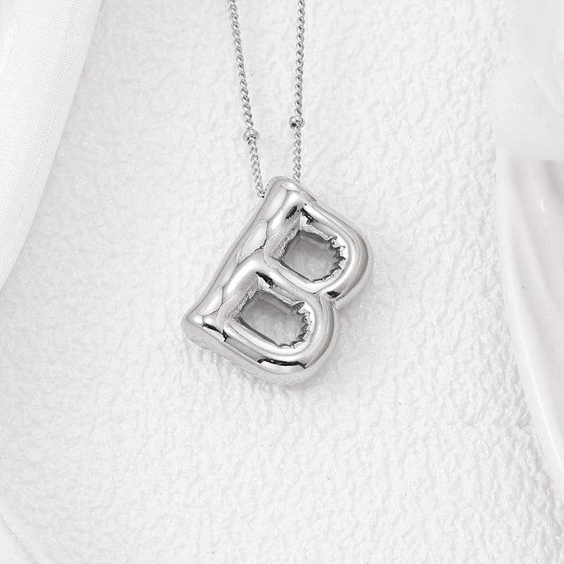 Copper Bubble Letter Pendant Necklace - Trendsi - Flyclothing LLC
