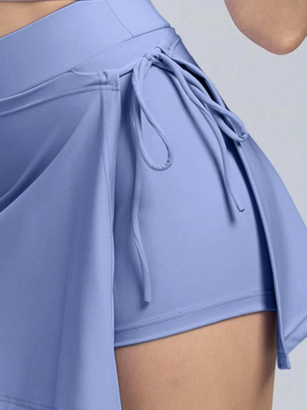 High Waist Active Skort with Pockets - Trendsi - Flyclothing LLC