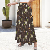 Baha Ranch Western Symbols Tiered Prairie Maxi Skirt - Baha Ranch Western Wear - Flyclothing LLC