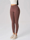 High Waist Active Leggings - Trendsi