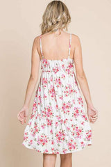 Culture Code Full Size Floral Frill Cami Dress - Trendsi - Flyclothing LLC