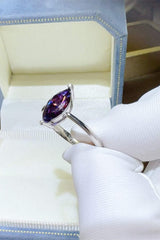 2 Carat Moissanite 925 Sterling Silver Ring - Trendsi - Flyclothing LLC