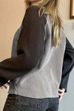 Star Round Neck Raglan Sleeve Top - Trendsi - Flyclothing LLC