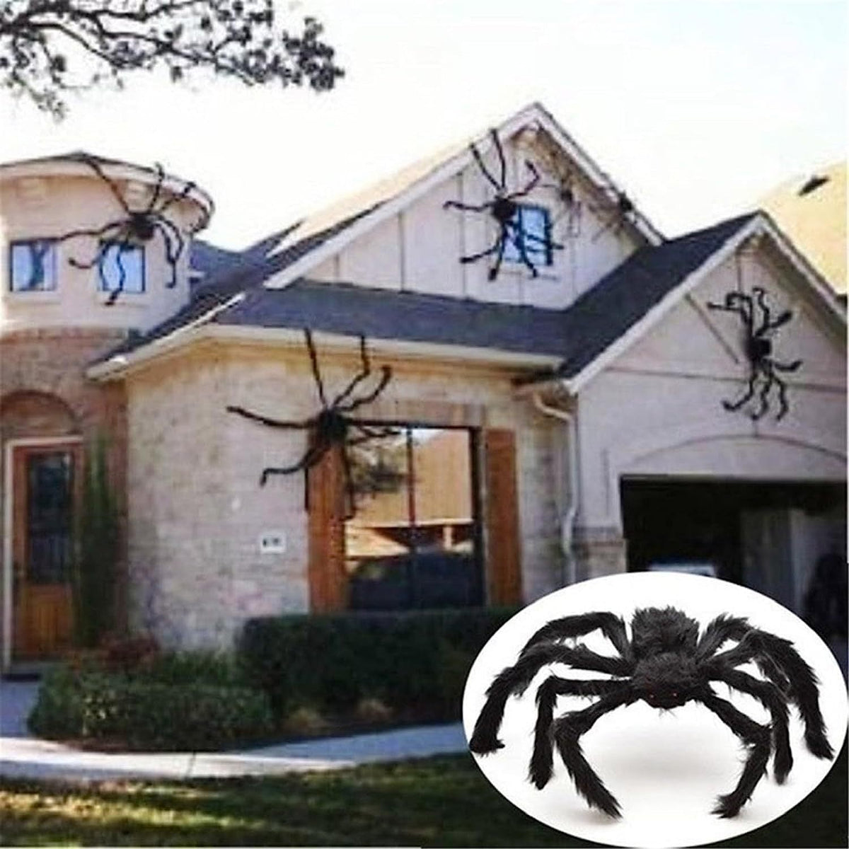 Halloween Decoration Simulation Plush Spider - My Store - Flyclothing LLC