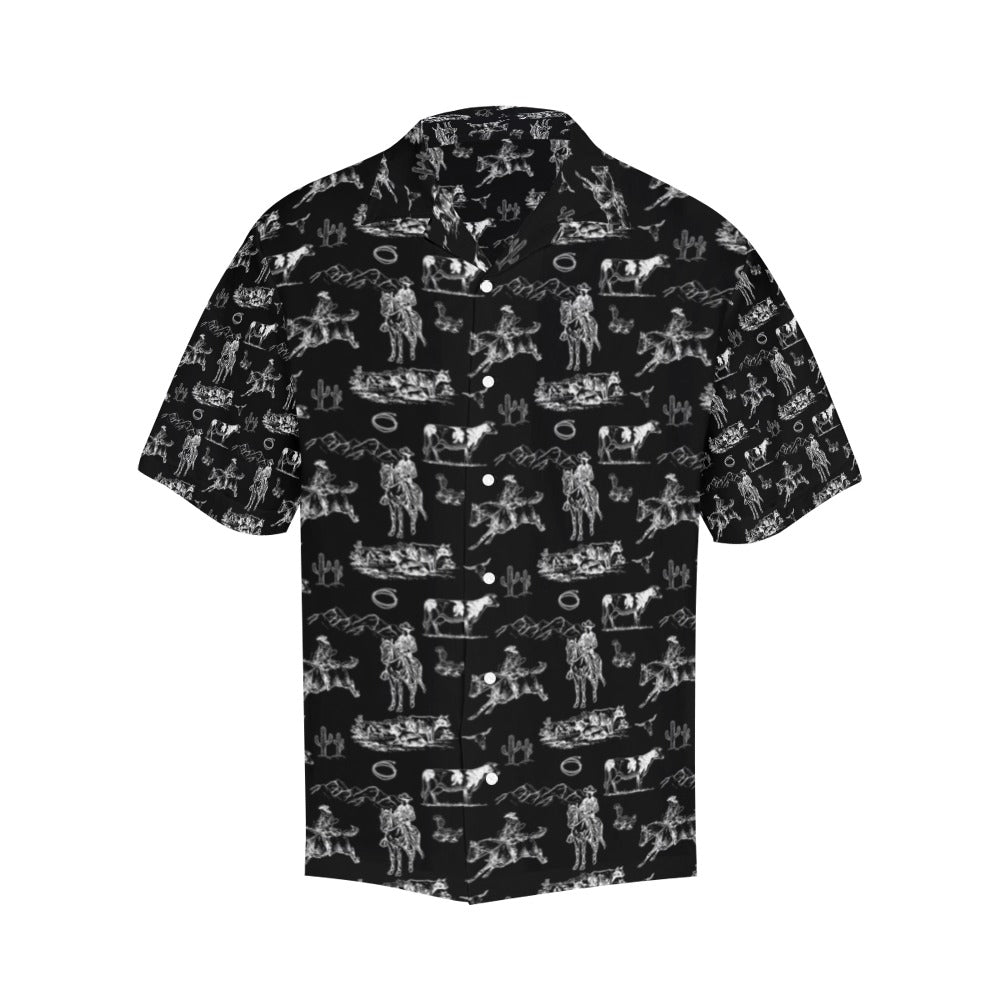 Baha Ranch Ranch Life Men's Western Button Up Camp Shirt