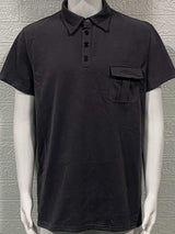 Men's Full Size Collared Neck Short Sleeve Polo Plus Size - Trendsi - Flyclothing LLC
