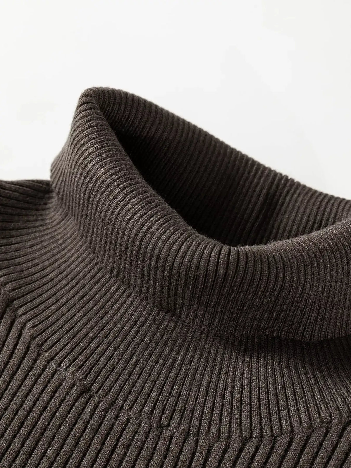 Ribbed Knit High Neck Sleeveless Waist Slim Fit Sweater Vest - Trendsi - Flyclothing LLC