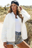 Baseball Collar Floral Quilted Jacket - Trendsi - Flyclothing LLC