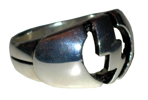 Silver Star Lightning Ring - Anonymous - Flyclothing LLC