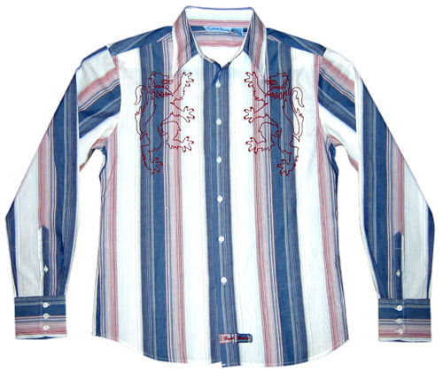 English Laundry Red Guardian Shirt Small - English Laundry Clothing - Flyclothing LLC