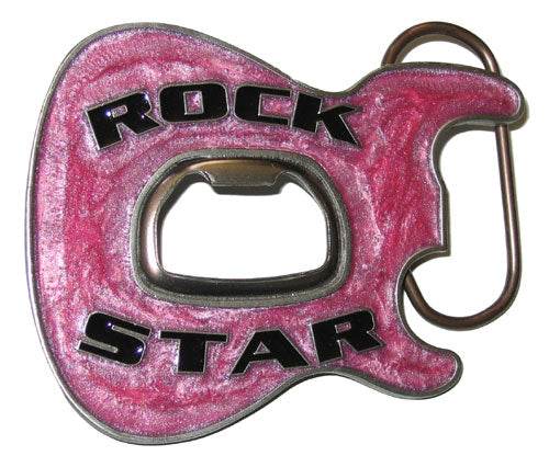 Rock Star Opener Buckle (Pink) - Anonymous - Flyclothing LLC