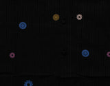Positano Navy Dot Shirt (CLOSE)