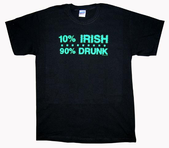 Drunk Irish Shirt - Anonymous - Flyclothing LLC