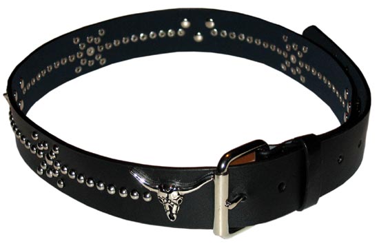 Bull Head Rivet Belt - Anonymous - Flyclothing LLC