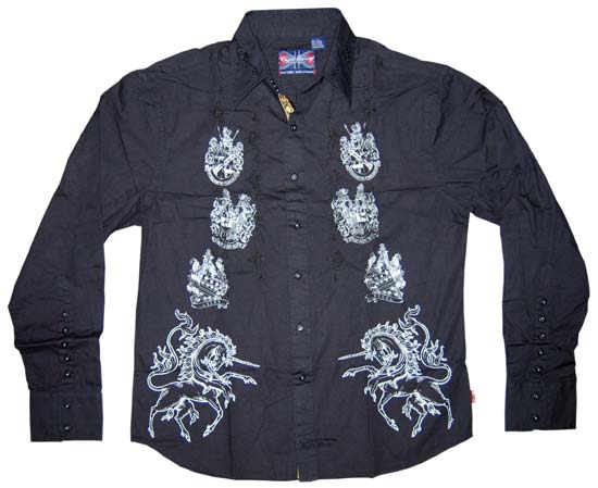 English Laundry Rampant Shirt Medium - English Laundry Clothing - Flyclothing LLC