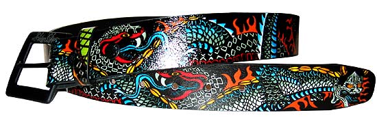 Silver Star Serpent Belt - Anonymous - Flyclothing LLC