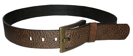Distressed Brown Belt - Anonymous - Flyclothing LLC