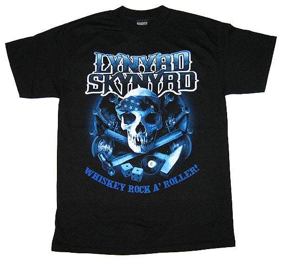Lynyrd Skynyrd Whiskey Rock T-Shirt - Lynyrd Skynyrd - Flyclothing LLC